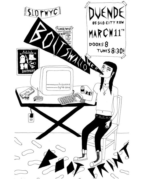 BOLT SWALLOWER, BOOTPRINT,  HAVANA SYNDROME, LUCKY 38