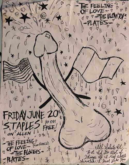 The Feeling of Love, Blowtops, Plates