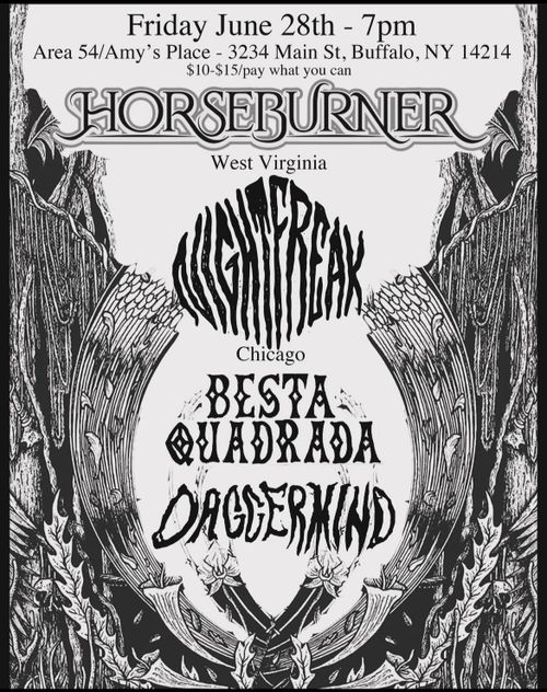 Horseburner, Nightfreak, Besta Quadrada, Daggermind