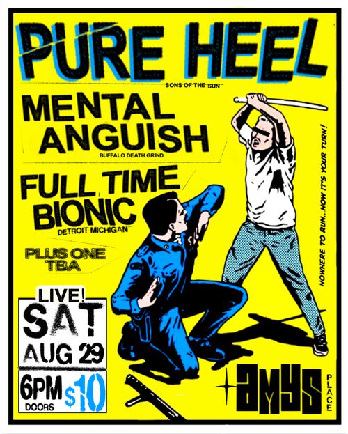 Pure Heel, Mental Anguish, Full Time Bionic +1TBA
