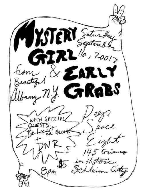 Mystery Girl, Early Grabs, Be Locust Or Alone, DNR