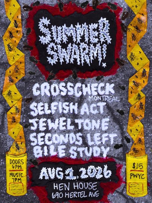 Selfish Act, Bile Study, Crosscheck, Jeweltone, Seconds Left
