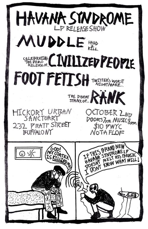 HAVANA SYNDROME LP RELEASE SHOW