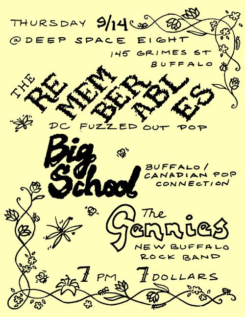 The Rememberables, Big School, The Gennies