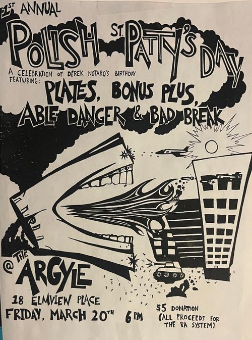 Plates, Bonus Plus, Able Danger, Bad Break