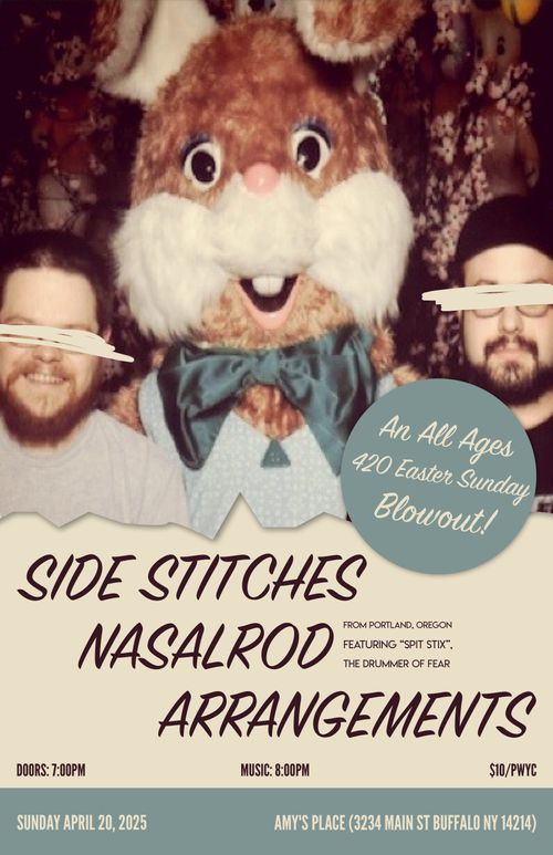 Side Stitches, Nasalrod, Arrangements