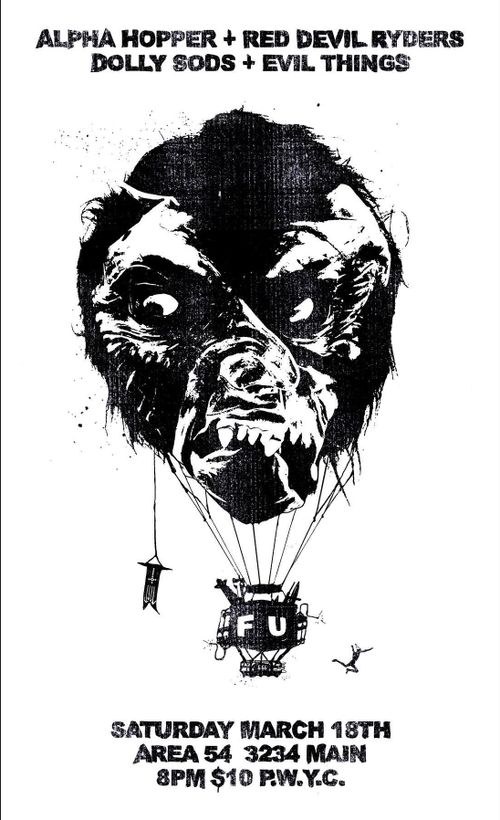 Alpha Hopper, Red Devil Ryders, Dolly Sods, Evil Things