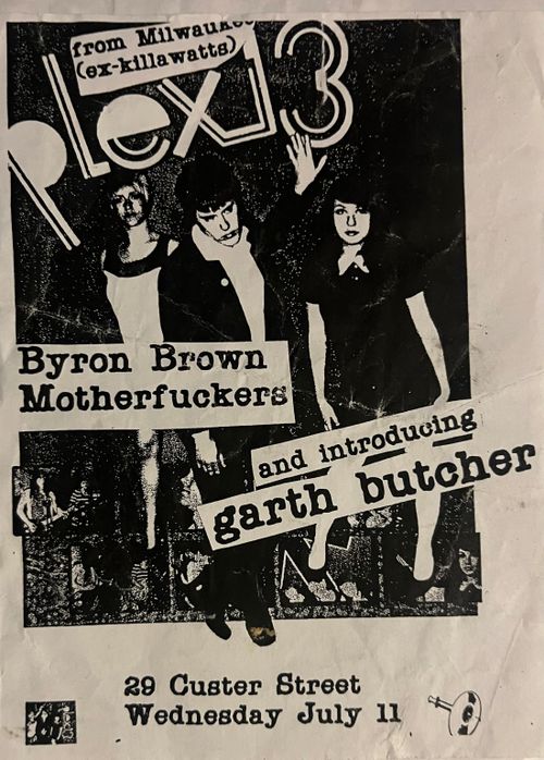 Plexi 3, Byron Brown Motherfuckers, Plates (first show)