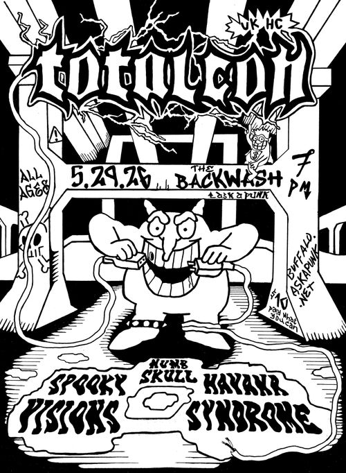 Total Con, Havana Syndrome, Spooky Visions, Numb Skull