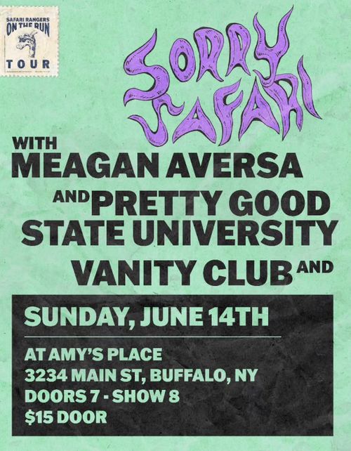 Sorry Safari, Meagan Aversa, Pretty Good State University, 