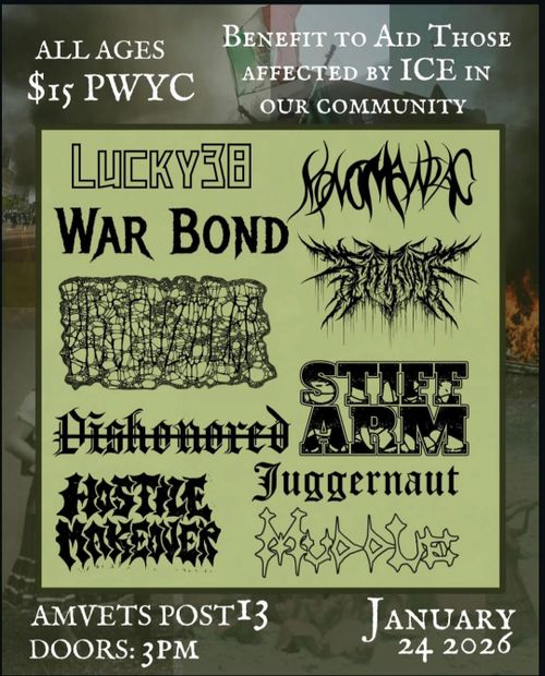 benefit to those affected by ICE in our community 