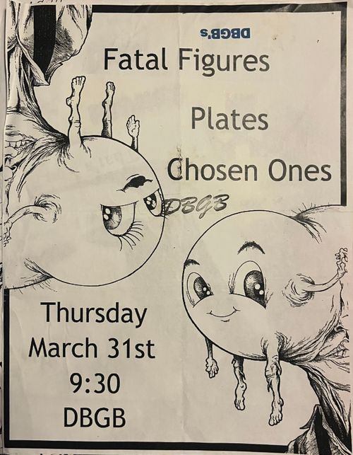 Fatal Figures, Plates, Chosen Ones