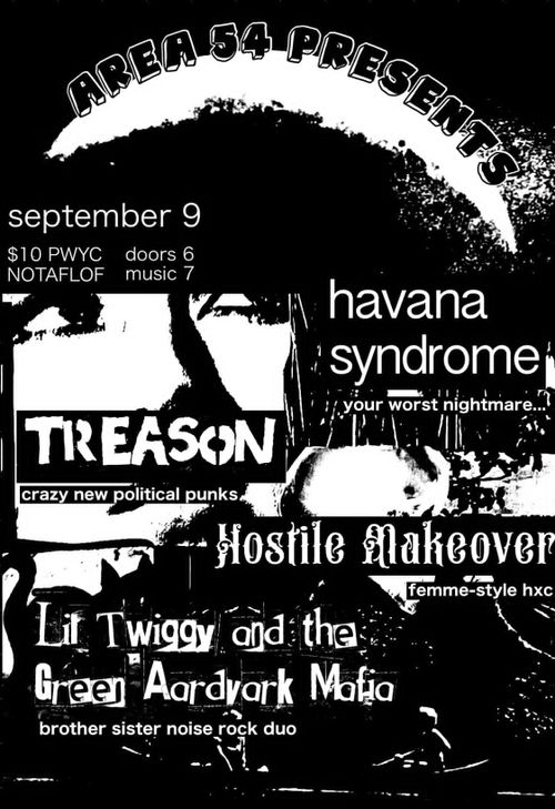 HAVANA SYNDROME, TREASON, HOSTILE MAKEOVER, LITTLE ZIGGY AND THR ARDVARCK MAFIA