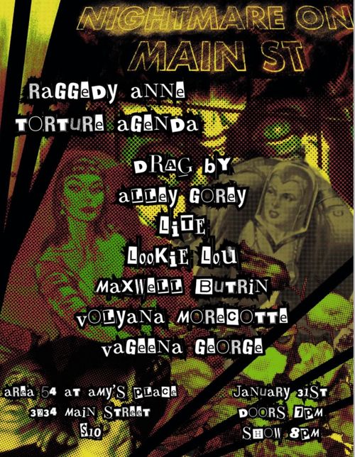 The Lavender Room Presents: Nightmare on Main St