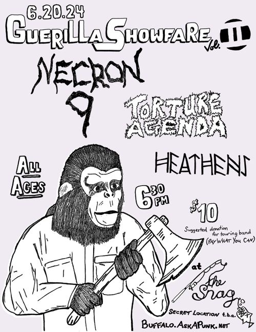 Necron 9, Torture Agenda, Heathens