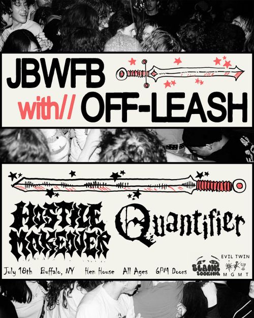 Jerry Big’s World Famous Band, Off-Leash, Hostile Makeover, Quantifier